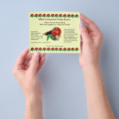 Klassieke geurspasta Saus 4,5 x 5,6-inch flyer (Hand)