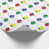 Klassieke gevechtsvliegtuigen met gevechtsverlicht cadeaupapier (Hoek)