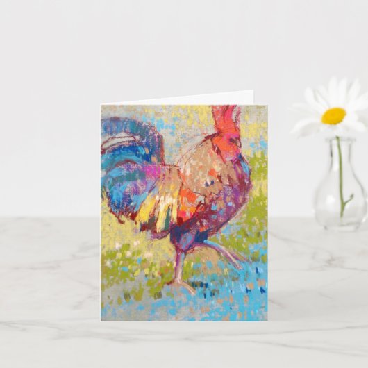 Klassieke gevouwen notitiekaart (Kleine Plant)