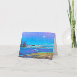 Klassieke gevouwen notitiekaart