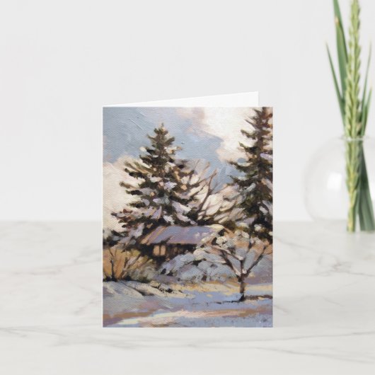 Klassieke gevouwen notitiekaart (Voorkant)