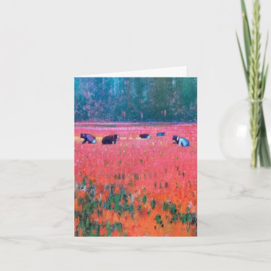 Klassieke gevouwen notitiekaart (Voorkant)