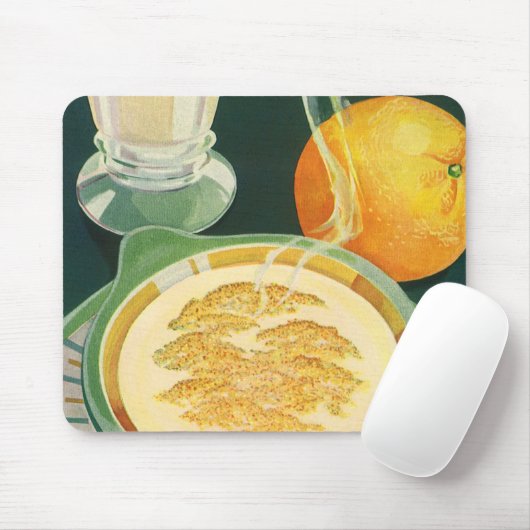 Klassieke Gezonde Voedingsmiddelen, Dranken, Gezon Muismat (Met muis)