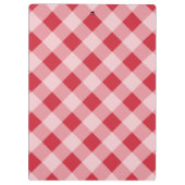 Klassieke Gingham Klembord  (Achterkant)