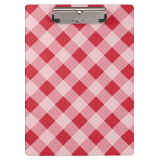 Klassieke Gingham Klembord  (Voorkant)