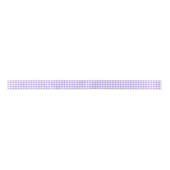 Klassieke Gingham Zachte Lavendel Satijnen Lint (Voorkant)