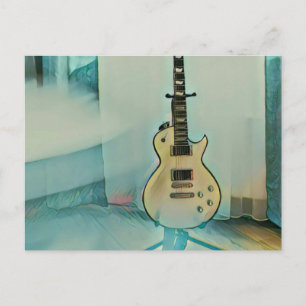 klassieke gitaar cadeau voor vader briefkaart