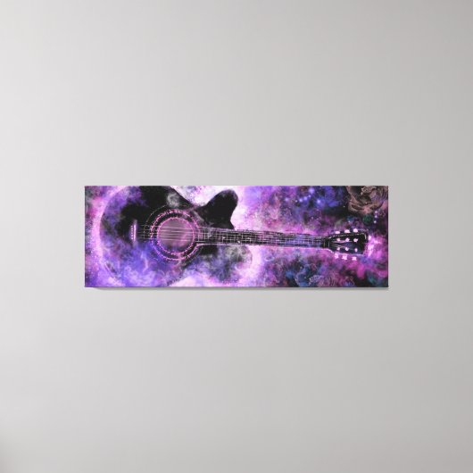 Klassieke gitaar canvas Print (Voorkant)