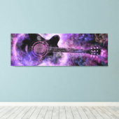 Klassieke gitaar canvas Print (Insitu (Houten vloer))