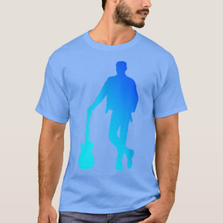 Klassieke gitaar elektronische gitaar t-shirt