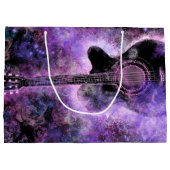Klassieke Gitaar Gift Bag Groot Cadeauzakje (Achterkant)