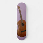 Klassieke Gitaar kunst print Persoonlijk Skateboard (Voorkant)