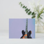 Klassieke gitaar kunstwerken briefkaart (Staand voorkant)