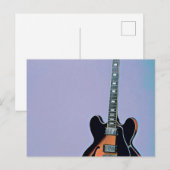 Klassieke gitaar kunstwerken briefkaart (Voorkant / Achterkant)
