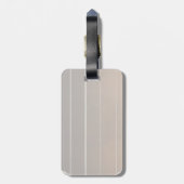 Klassieke gitaar oranje bagagelabel (Achterkant verticaal)