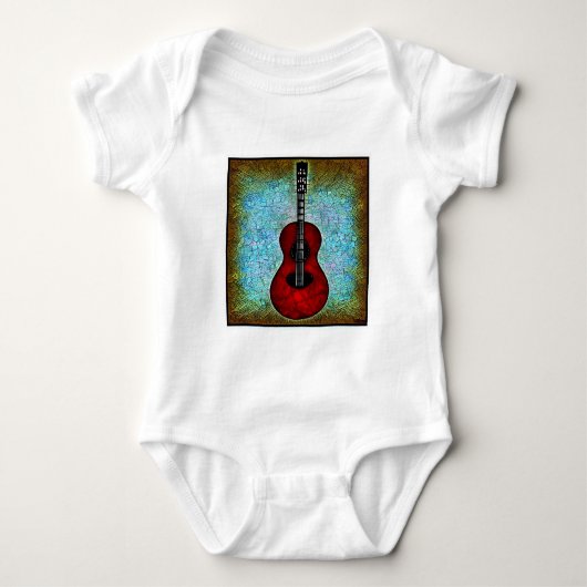 Klassieke gitaar T-Shirt (Voorkant)