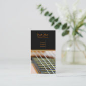 Klassieke gitaar visitekaartje (Staand voorkant)