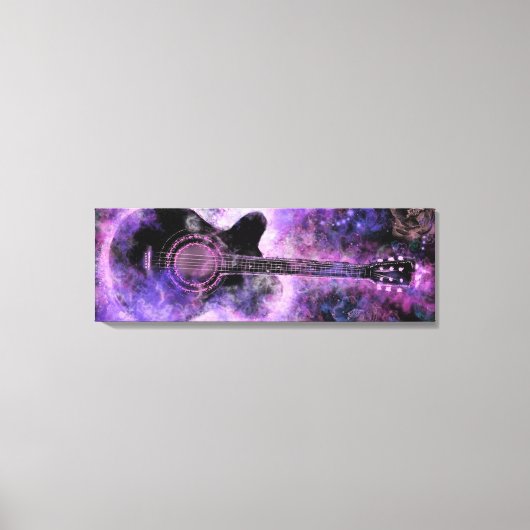 Klassieke gitaardoekprint canvas afdruk (Voorkant)