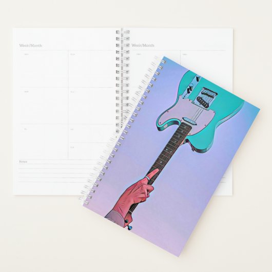 Klassieke gitaarkunst planner (Display)