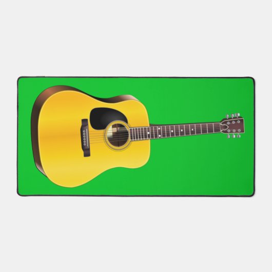 Klassieke gitaarmuziek bureaumat (Voorkant)