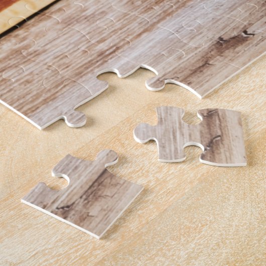 klassieke gitaarpuzzel legpuzzel (Zijkant)