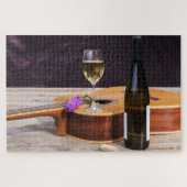 klassieke gitaarpuzzel legpuzzel (Horizontaal)