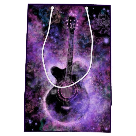 Klassieke gitaartas medium cadeauzakje (Achterkant)
