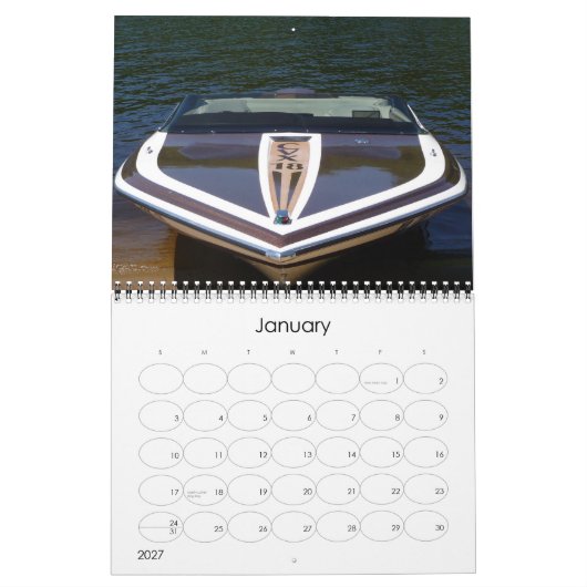Klassieke Glastron-agenda 2010 Kalender (Jan 2027)