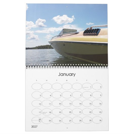 Klassieke Glastron-agenda 2012 van CGOAMN Kalender (Jan 2027)