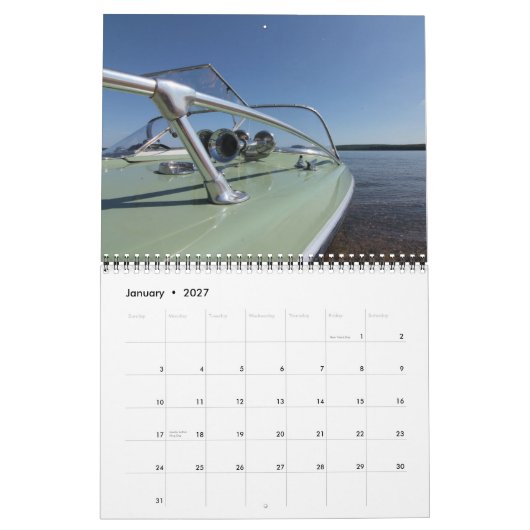 Klassieke Glastron-agenda 2013 van CGOAMN Kalender (Jan 2027)