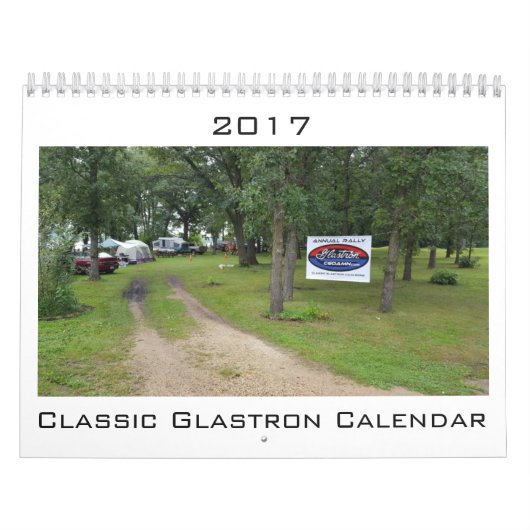 Klassieke Glastron-agenda 2017 Kalender (Hoes)