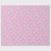 Klassieke glinsterende stralende verfijnde bruidss cadeaupapier (Vlak)