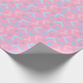 Klassieke glinsterende stralende verfijnde bruidss cadeaupapier (Hoek)