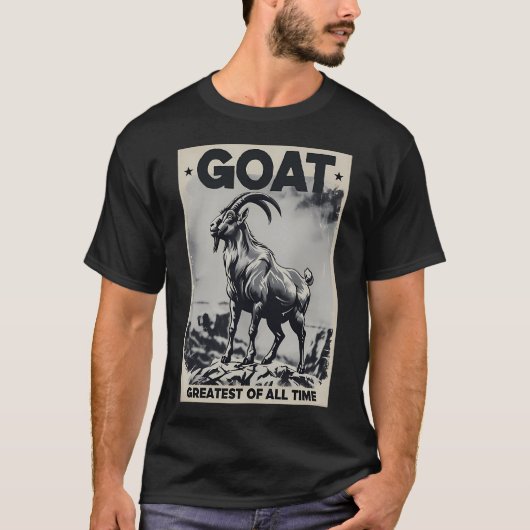 Klassieke GOAT T-shirt (Voorkant)