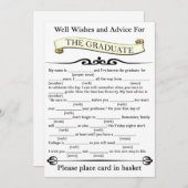 Klassieke goedwensen en advies voor de Afstuderen Kaart (Voorkant / Achterkant)