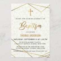 Klassieke  Gold Baptisme