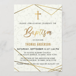 Klassieke  Gold Baptisme Kaart