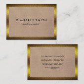Klassieke Gold Border Visitekaartje (Voorkant / Achterkant)