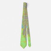Klassieke Gold Butterfly Pistachio Violet Backgrou Stropdas (Voorkant)