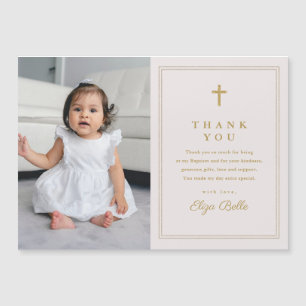 Klassieke Gold Cross-fotobaptisme