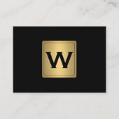 Klassieke Gold Label met monogram (Voorkant)