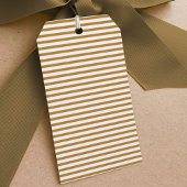Klassieke Gold Stripe Cadeaulabel