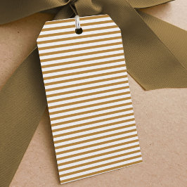 Klassieke Gold Stripe Cadeaulabel