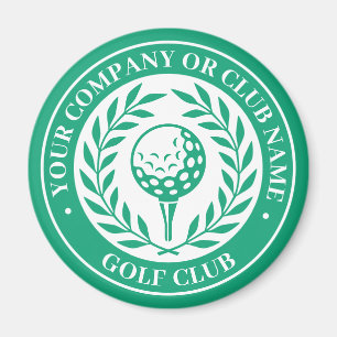 Klassieke Golf Magneet Met Naam Groen Cadeau