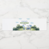 Klassieke Golf Verjaardagsfeestje Waterfles Label Waterfles Etiket (Enkel label)