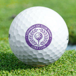 Klassieke Golfbal Set Aangepaste Bedrijfsnaam Paar Golfballen