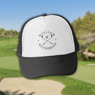 Klassieke Golfclubs Persoonlijke Naam Trucker Pet