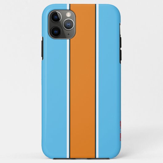 Klassieke golfkleuren Case-Mate iPhone case (Achterkant)