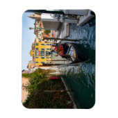 Klassieke gondel aanmeerplaats in Venetië Magneet (Verticaal)