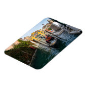 Klassieke gondel aanmeerplaats in Venetië Magneet (Linkerzijde)